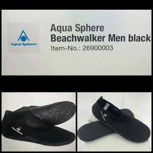 Aqua Sphere Beach-Walker Men Black Size 12.5-13